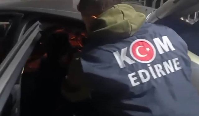 Edirne'de milyonluk kaçak ürünler polis operasyonuyla yakalandı