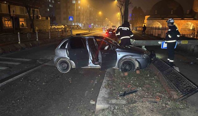 Edirne'de sis kazaya sebep oldu