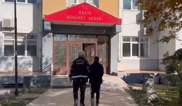 Erzin'de uyuşturucu operasyonu: 1 tutuklama