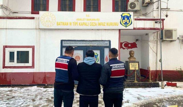 Gercüş'te uyuşturucu ticareti suçundan aranan hükümlü yakalandı