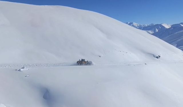 Hakkari'de kar esareti: 357 yol ulaşıma kapandı