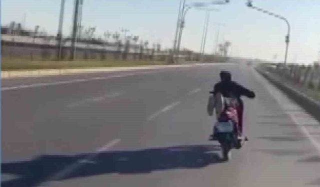 Hatay'da motosikletli çocuk sürücüye 50 bin TL ceza