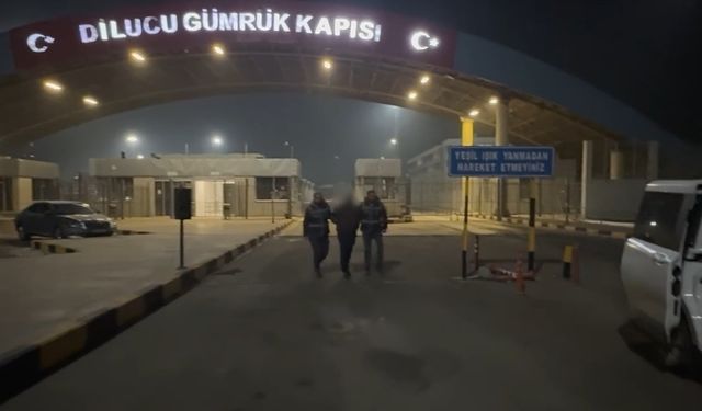 Iğdır'da uluslararası seviyede aranan hükümlü sınır kapısında yakalandı