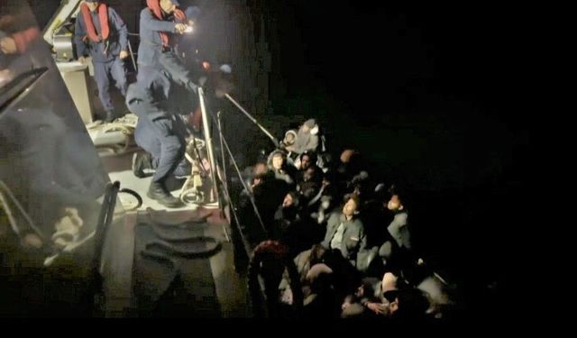 Kaçak geçişe Sahil Güvenlik engeli: 43 yakalama