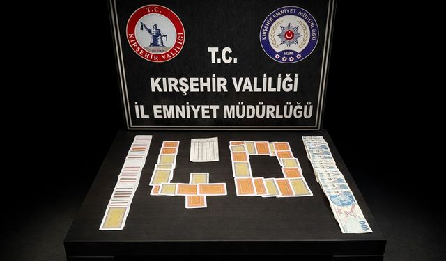 Kahvehanede kumar oynayanlar yakalandı