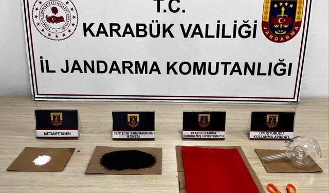 Karabük'te uyuşturucu operasyonu