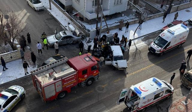 Karı kocayı birbirinden ayıran kazada kadın hayatını kaybetti