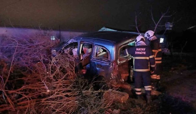 Kırıkhan'da trafik kazası: 6 yaralı