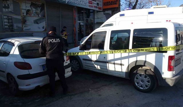 Malatya'da kalp krizi geçiren sürücünün kaza anı kamerada