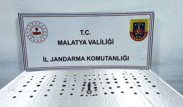 Malatya'da tarihi eser operasyonu
