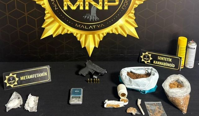 Malatya'da torbacı operasyonu: 3 tutuklama