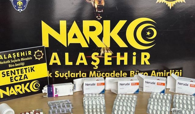 Manisa'da narkotik operasyonunda 5 tutuklama