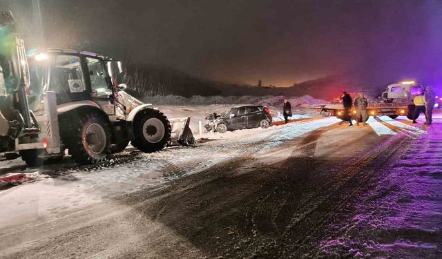 Mardin'de kar kazayı beraberinde getirdi: 7 yaralı