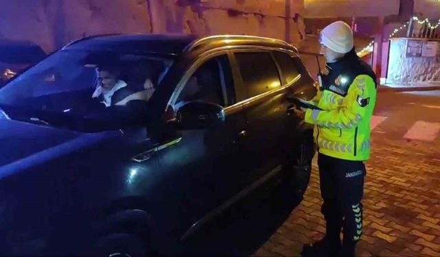 Nevşehir'de trafik denetimlerinde 1 milyondan fazla araç kontrol edildi