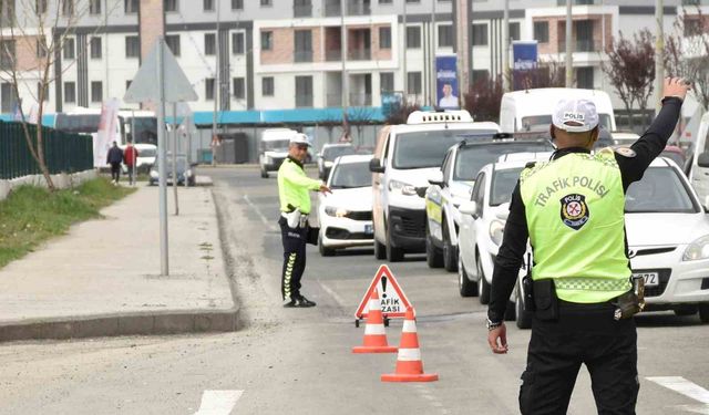 Ordu'da bir haftada 14 binden fazla araç ve sürücüsü denetlendi