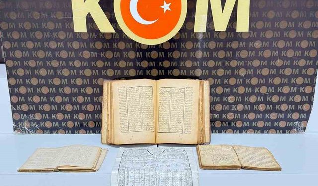 Ordu'da tarihi eser olduğu değerlendirilen ürünler ele geçirildi