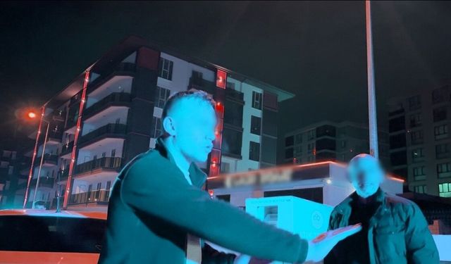 Polise yakalanan alkollü sürücüden muhabire tepki: 'O telefonu kırarım'