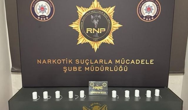 Rize'de torbacı operasyonu