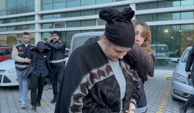 Yasak ilişki cinayetinde kadın, oğlu ve kocası tutuklandı