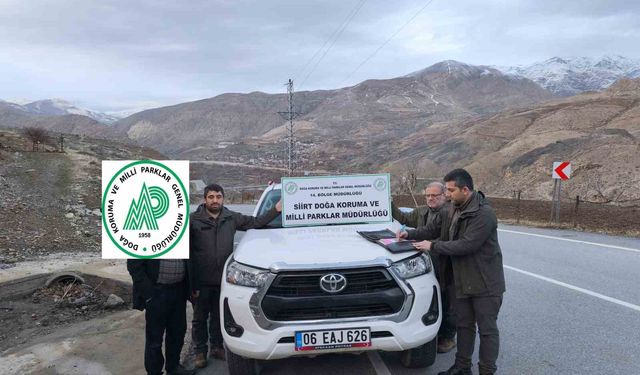 Siirt'te kaçak avlanan kişiye 14 bin lira ceza kesildi