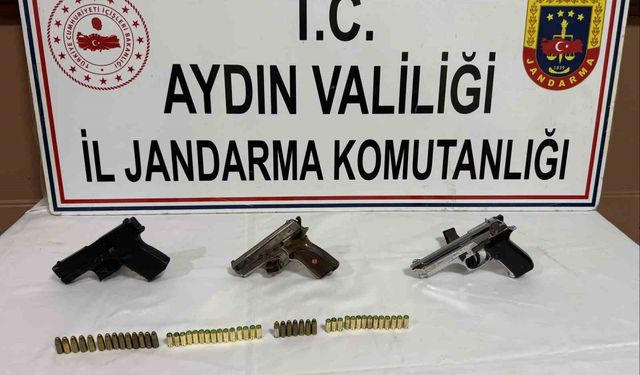 Söke'de büyükbaş hayvan hırsızlığı ve ruhsatsız silah operasyonu