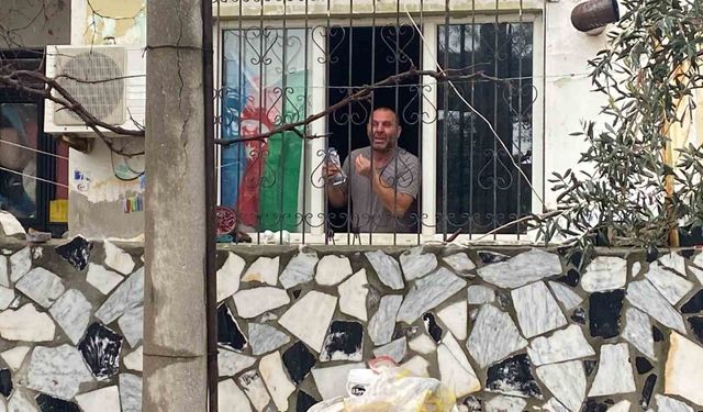 Tahliye esnasında kiracının 'binayı yakarım' iddiası ekipleri harekete geçirdi