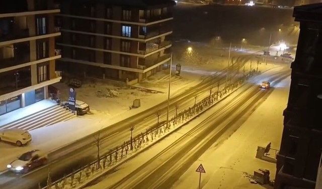 Tekirdağ'da eğitime kar engeli