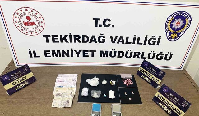 Tekirdağ'da uyuşturucuya geçit yok: 157 şüpheliye işlem, 16 tutuklama