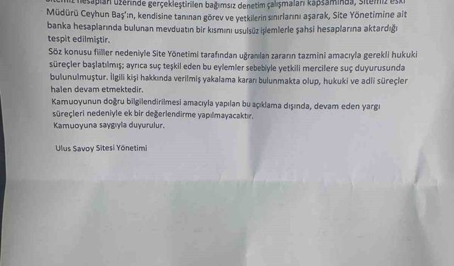 Ünlülerin yaşadığı sitede 1 milyon dolarlık vurgun iddiası