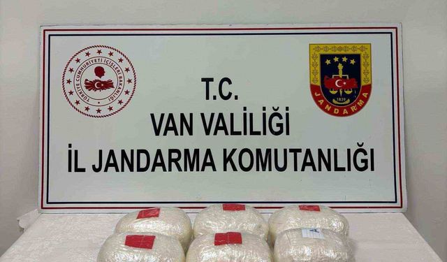 Van'da 7 kilo metamfetamin ele geçirildi