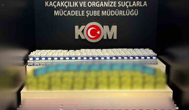 Van'da gümrük kaçağı malzeme ele geçirildi