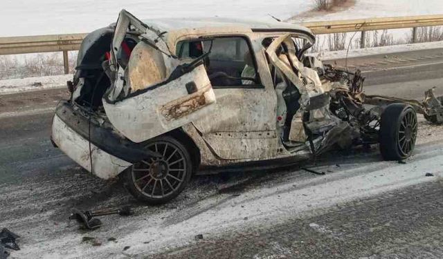 Yozgat'ta zincirleme kazada 3 kişi yaralandı