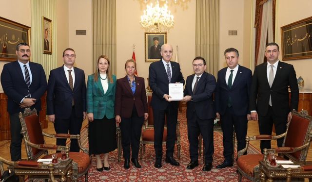 Kartalkaya'daki yangını Araştırma Komisyonu, raporunu TBMM Başkanına sundu