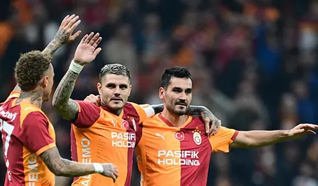 Galatasaray’dan 55 puan, 55 gol