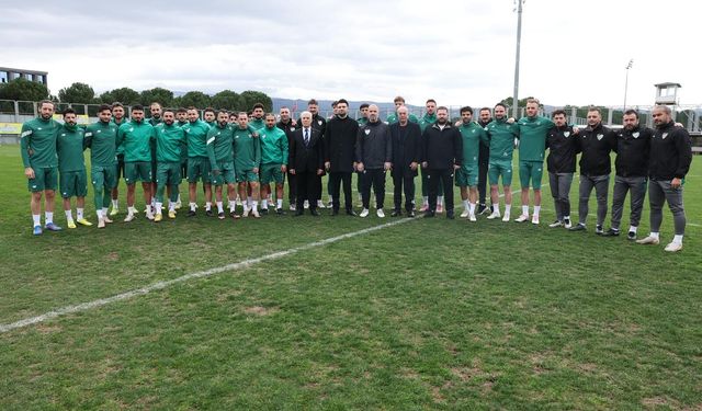 Bursa Büyükşehir'den Bursaspor'a güçlü destek