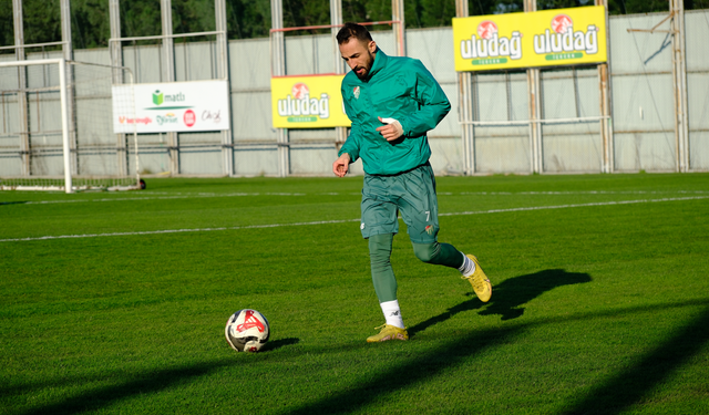 Bursaspor, 68 Aksaray Belediyespor maçı hazırlıklarına başladı