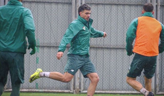 Bursaspor, Isparta 32 Spor maçı hazırlıklarına başladı