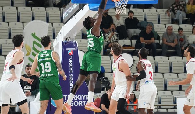 Bursaspor Basketbol, deplasmanda kaybetti