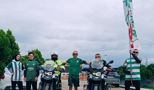 Bursa'da Sevgililer Günü'nde Bursaspor koşusu