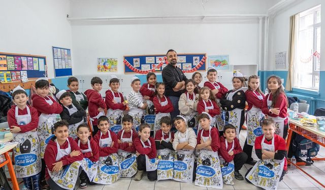 Marmarabirlik minik şeflerle sağlıklı nesiller yetiştiriyor