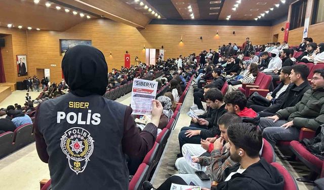 Ağrı'da siber suçlarla mücadeleye yönelik eğitim verildi