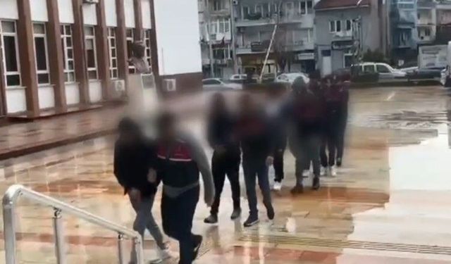 Aydın'da terör örgütü propagandası yapan şüpheliler yakalandı