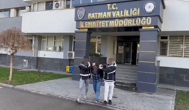 Batman'da 12 dosyadan aranan şahıs yakalandı