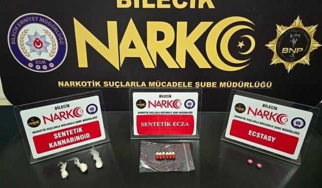 Bilecik'te uyuşturucu operasyonu: 4 şüpheli yakalandı
