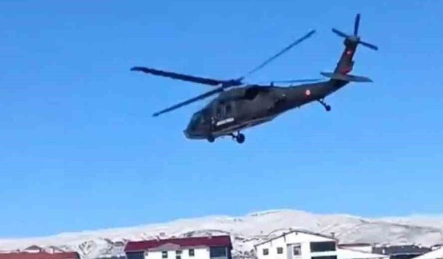 Bingöl'de helikopter destekli çalışma ile enerji kesintisi giderildi