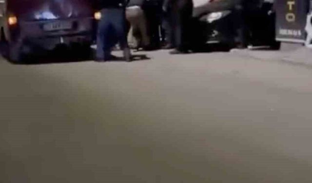 Bursa'da mahallede aileler arası kavga bir anda büyüdü