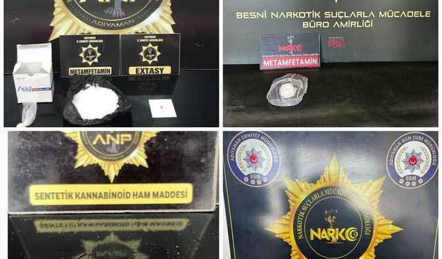 Çeşitli suçlardan aranan 20 şüpheli tutuklandı