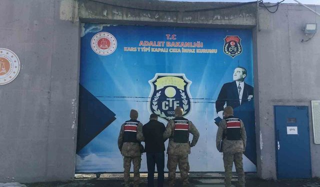 Digor'da 38 yıl hapis cezası bulunan 1 kişi yakalandı