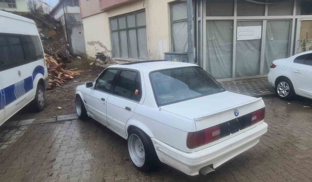 Drift yapan sürücüye 69 bin 846 lira ceza