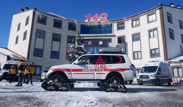 Erzurum'da bir yılda 112 Acil Çağrı Merkezi'ne bin çağrı geldi